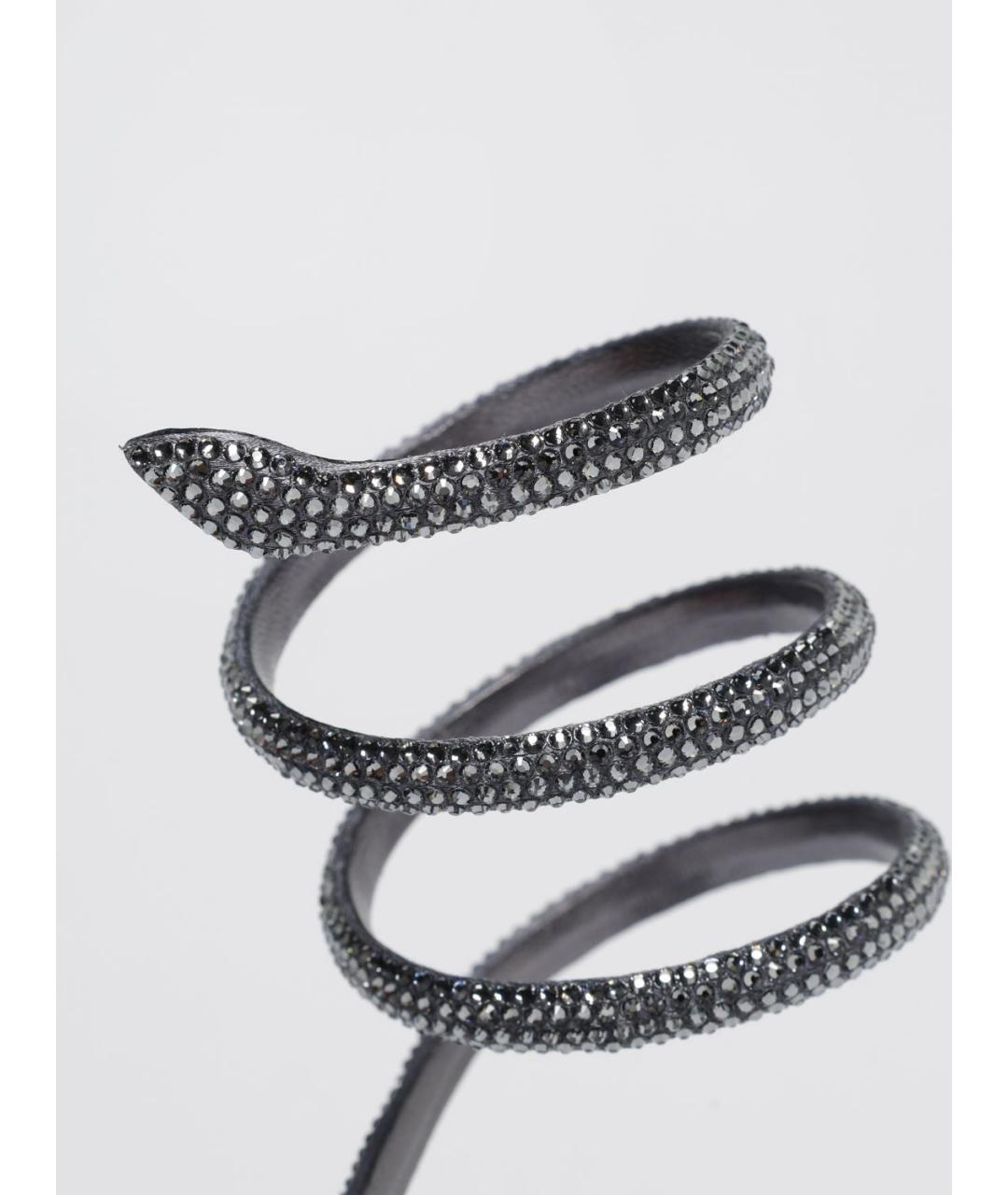 RENE CAOVILLA Мульти текстильные босоножки, фото 4