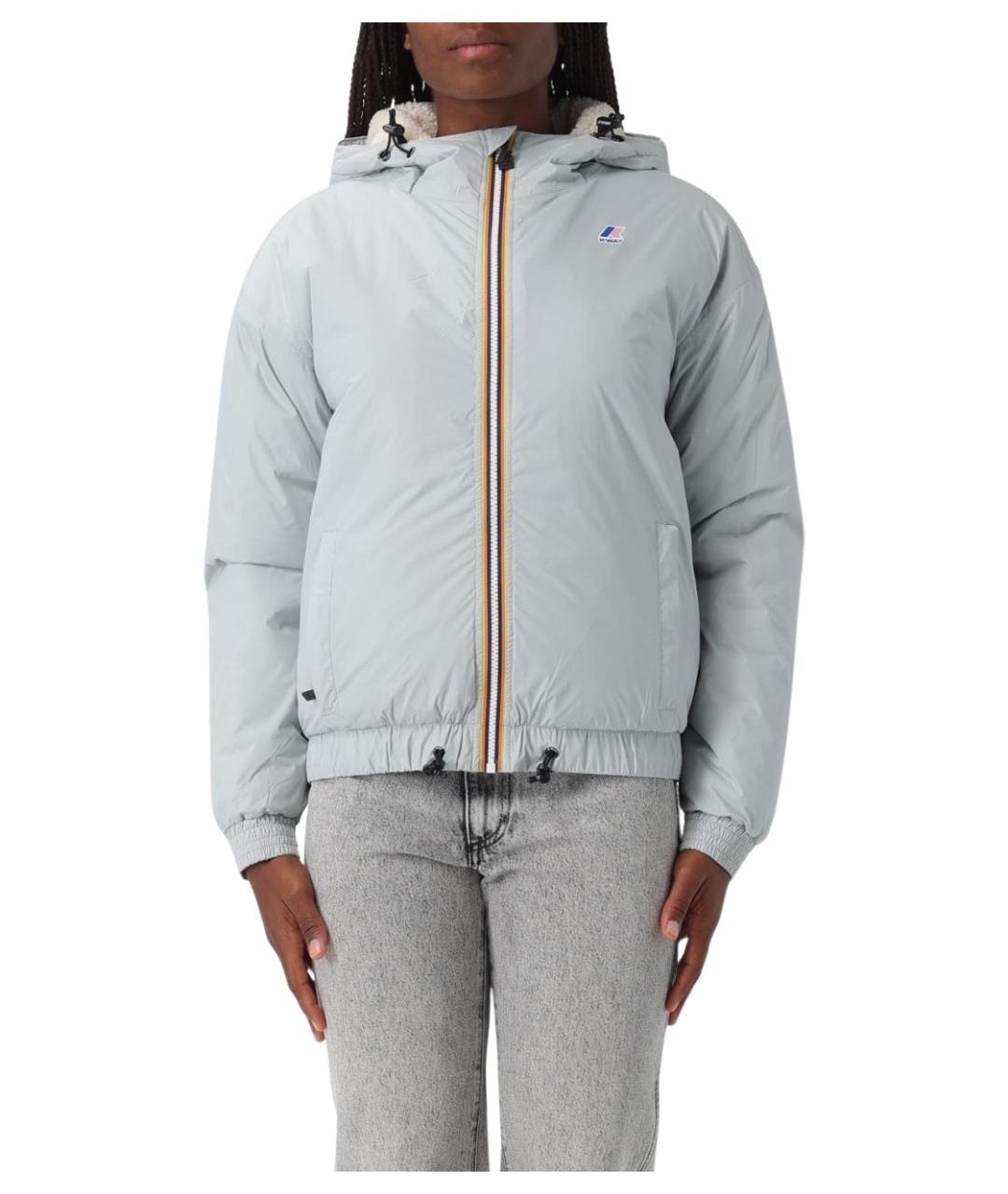 K-WAY Серая полиамидовая куртка, фото 1