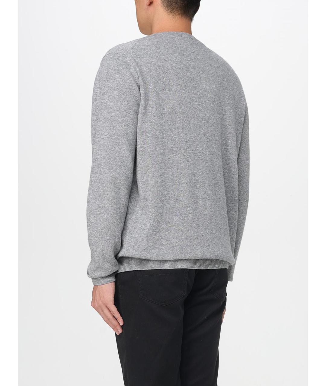 WOOLRICH Серый шерстяной джемпер / свитер, фото 2