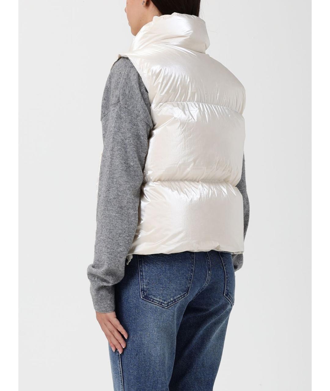 K-WAY Белый полиэстеровый жилет, фото 2