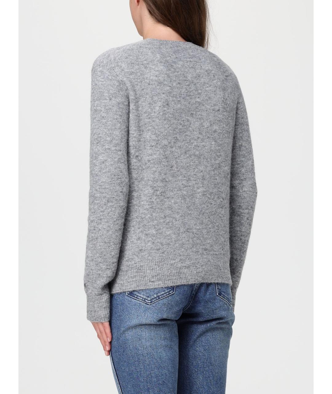 MC2 SAINT BARTH Серый шерстяной джемпер / свитер, фото 2