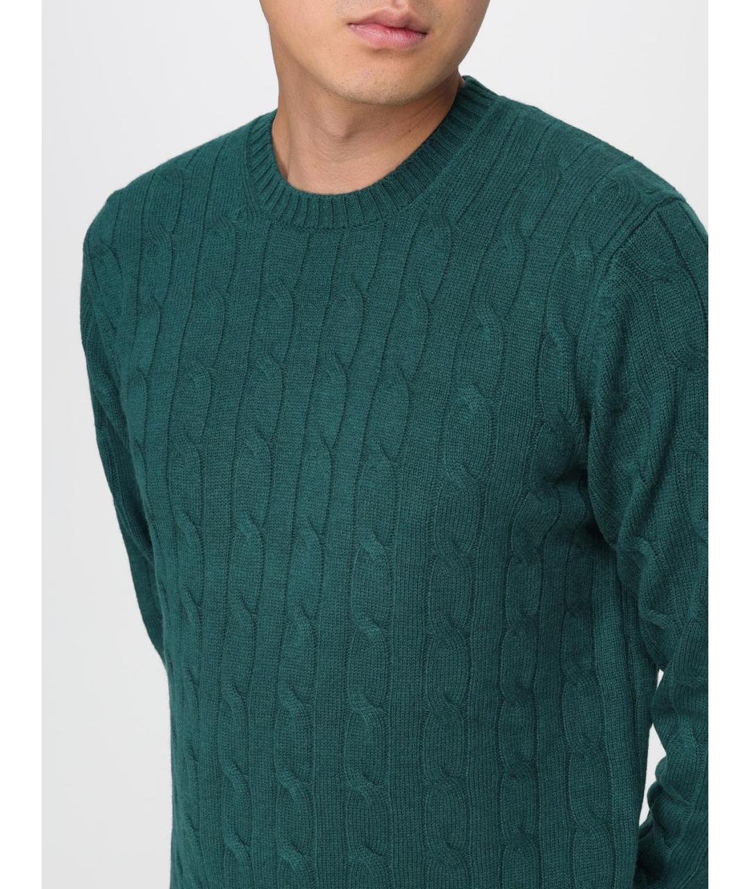 MC2 SAINT BARTH Зеленый шерстяной джемпер / свитер, фото 3