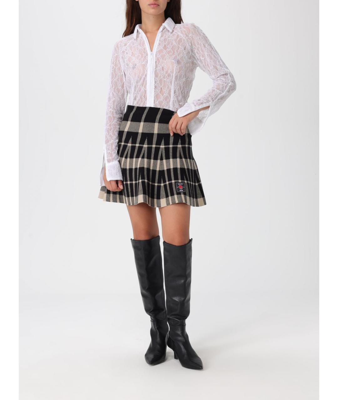 MSGM Белая полиэстеровая рубашка, фото 2