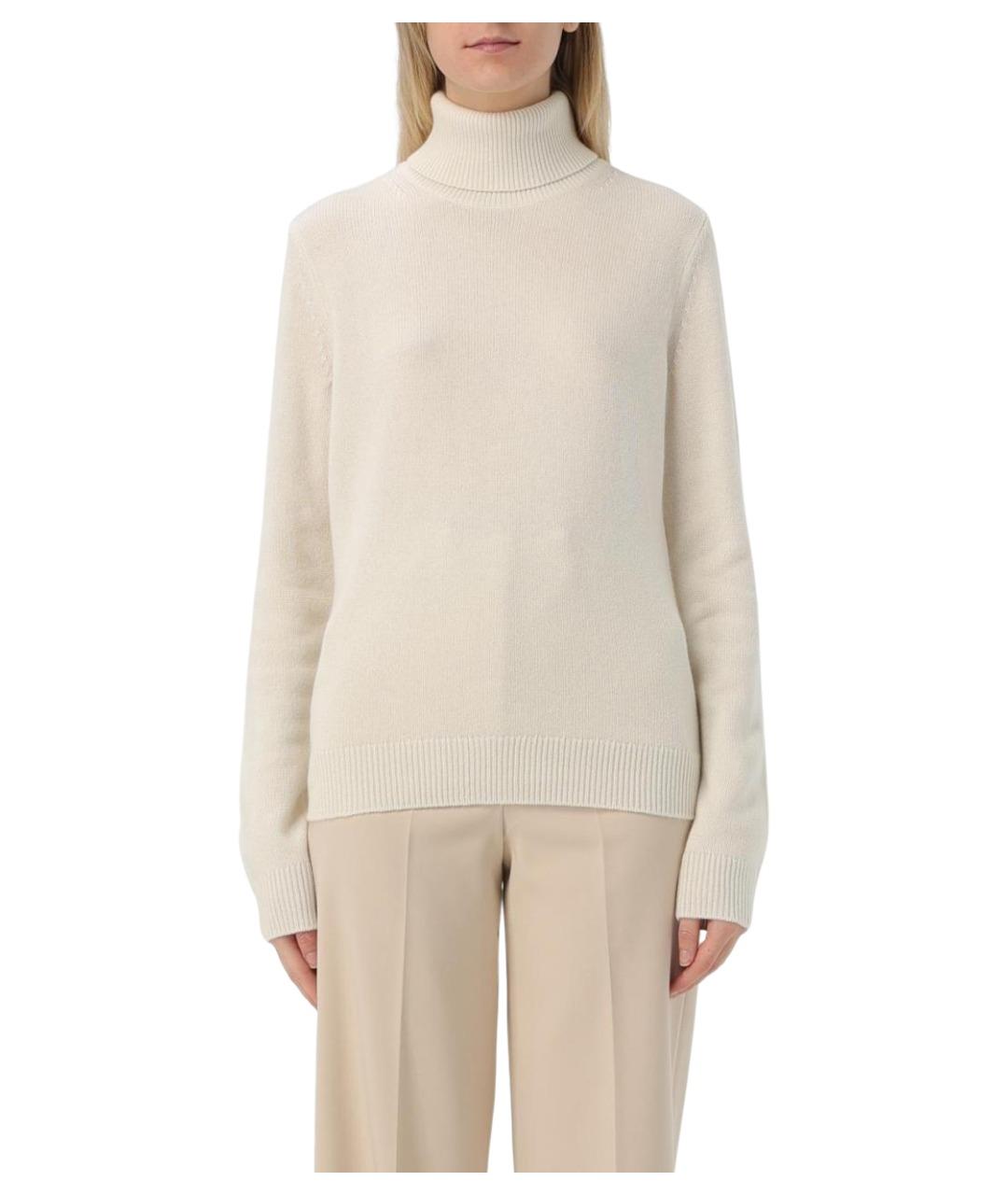 THEORY Бежевый кашемировый джемпер / свитер, фото 1