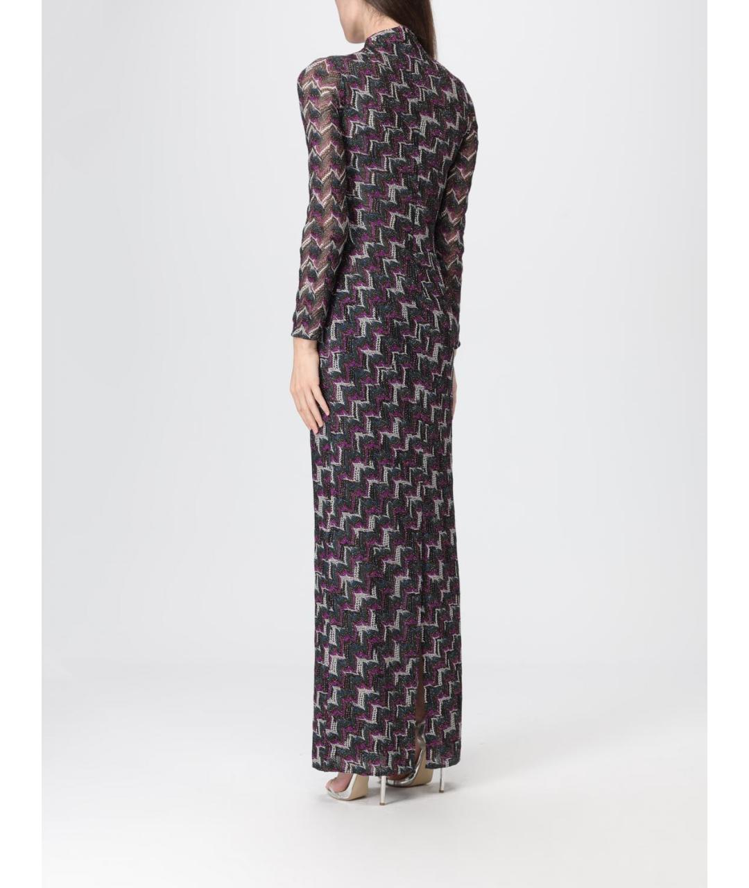 MISSONI Мульти вискозное платье, фото 2