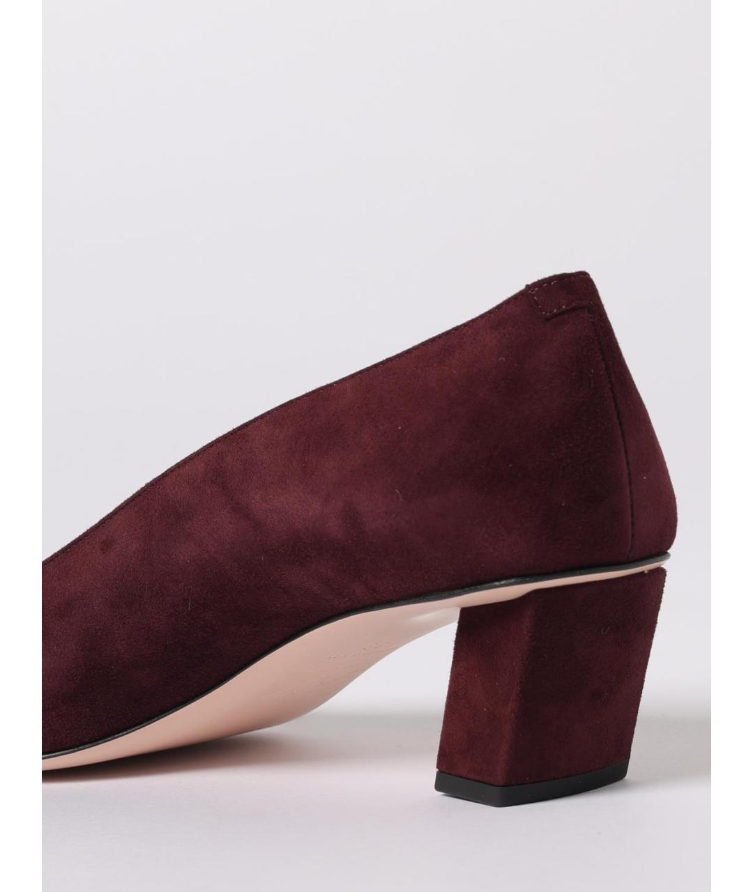 ROGER VIVIER Коричневые кожаные туфли, фото 4