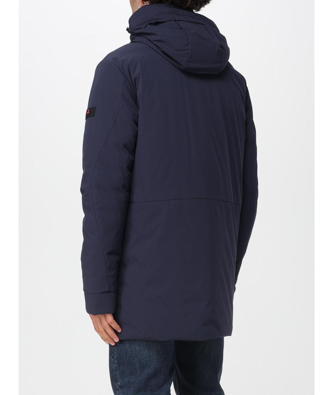 PEUTEREY Синяя полиамидовая куртка, фото 3