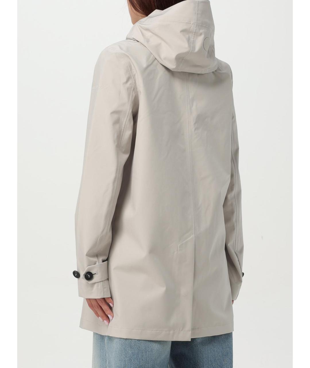 SAVE THE DUCK Бежевая полиэстеровая куртка, фото 3