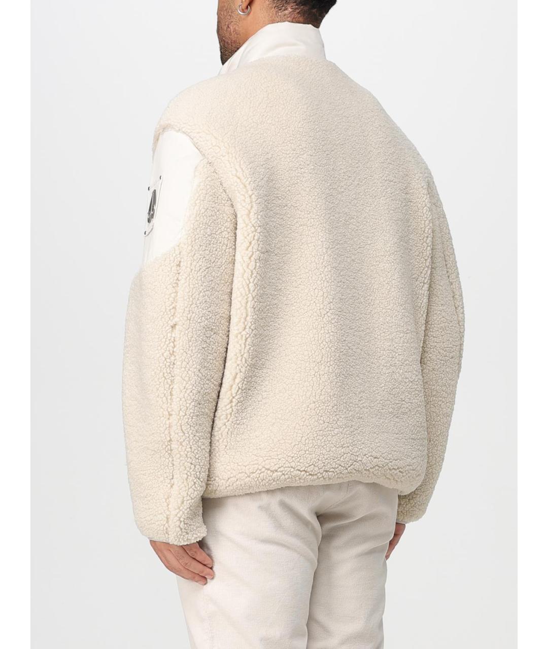 MOOSE KNUCKLES Белая полиэстеровая куртка, фото 3