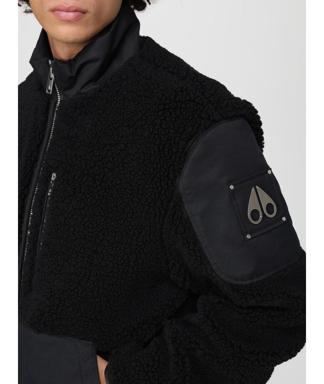 MOOSE KNUCKLES Черная полиэстеровая куртка, фото 5
