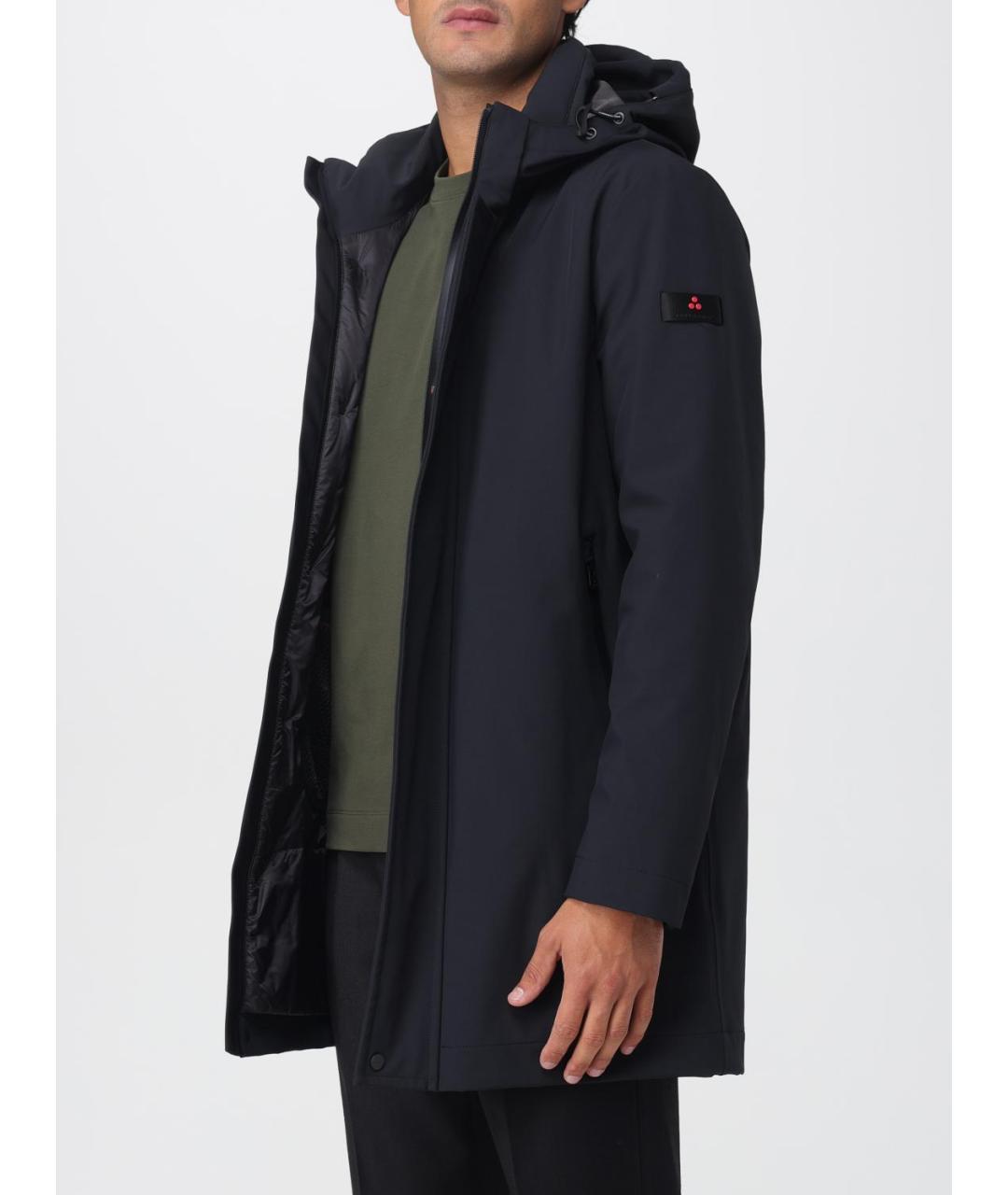 PEUTEREY Синяя полиамидовая куртка, фото 4