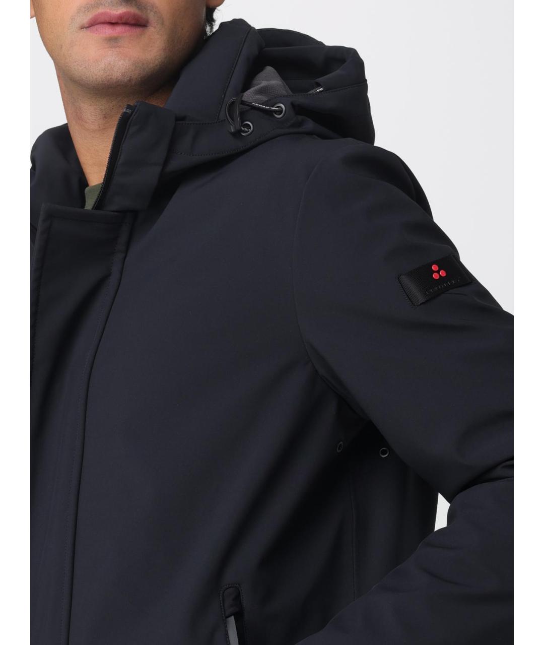 PEUTEREY Синяя полиамидовая куртка, фото 5