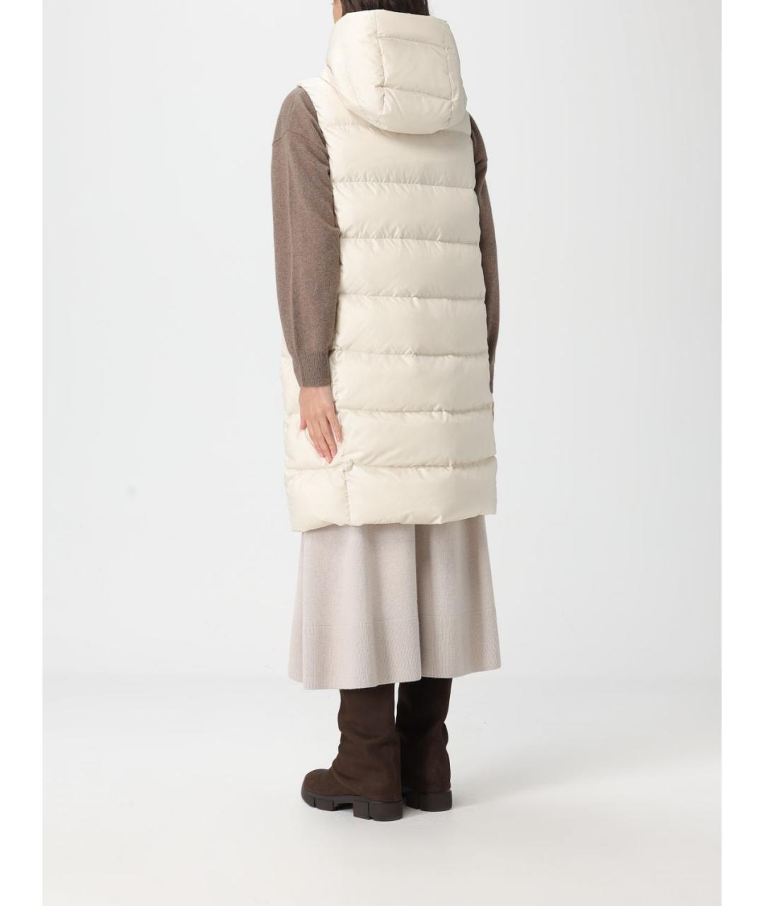 PEUTEREY Бежевый полиэстеровый жилет, фото 2