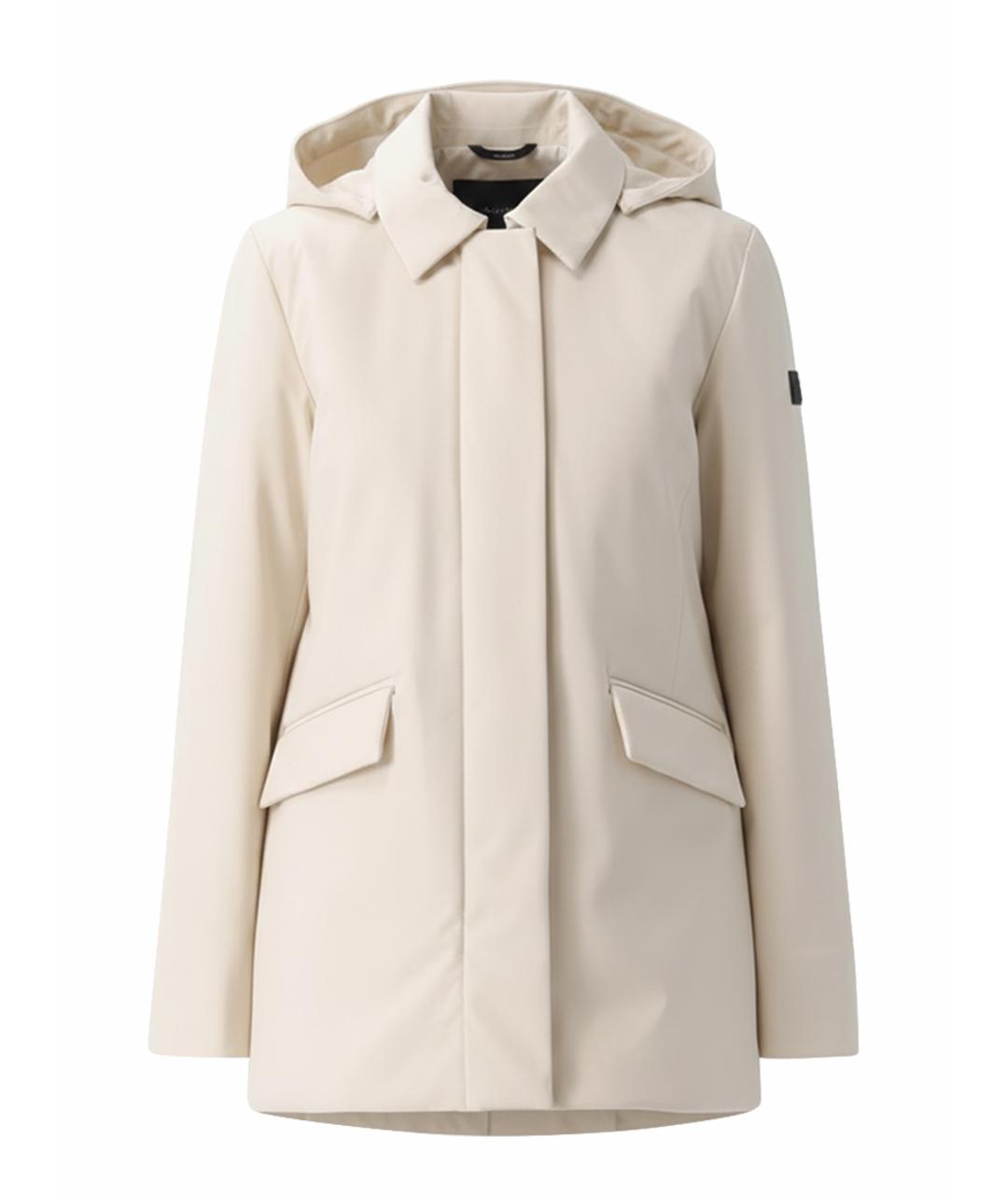 PEUTEREY Бежевая полиамидовая парка, фото 1