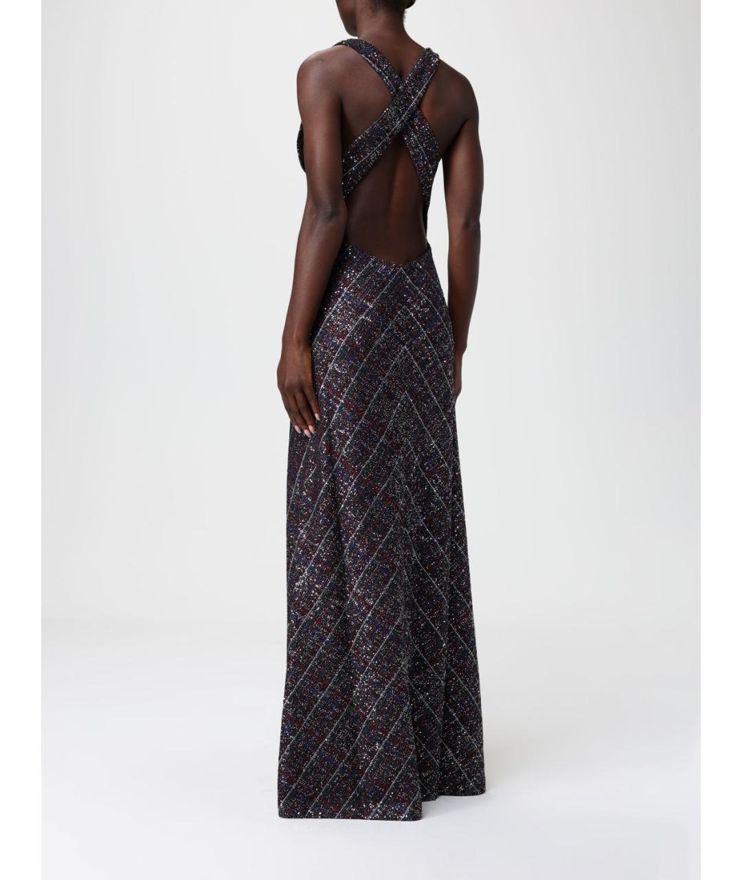 MISSONI Черное вискозное вечернее платье, фото 2