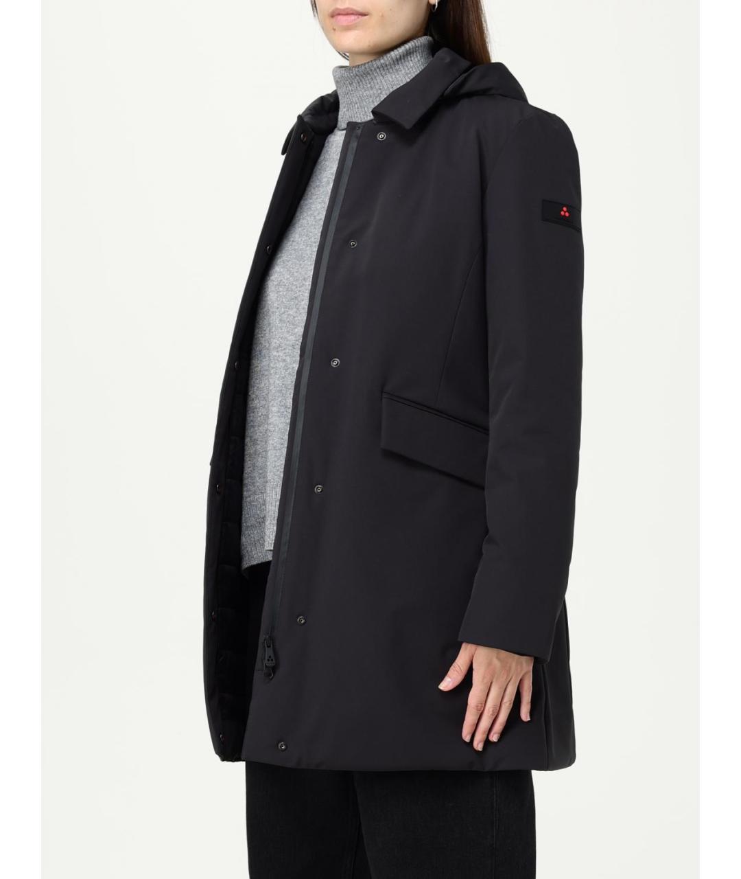 PEUTEREY Черная полиамидовая парка, фото 4