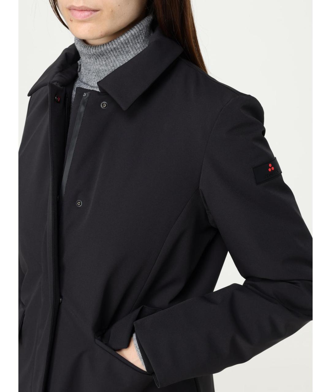 PEUTEREY Черная полиамидовая парка, фото 5