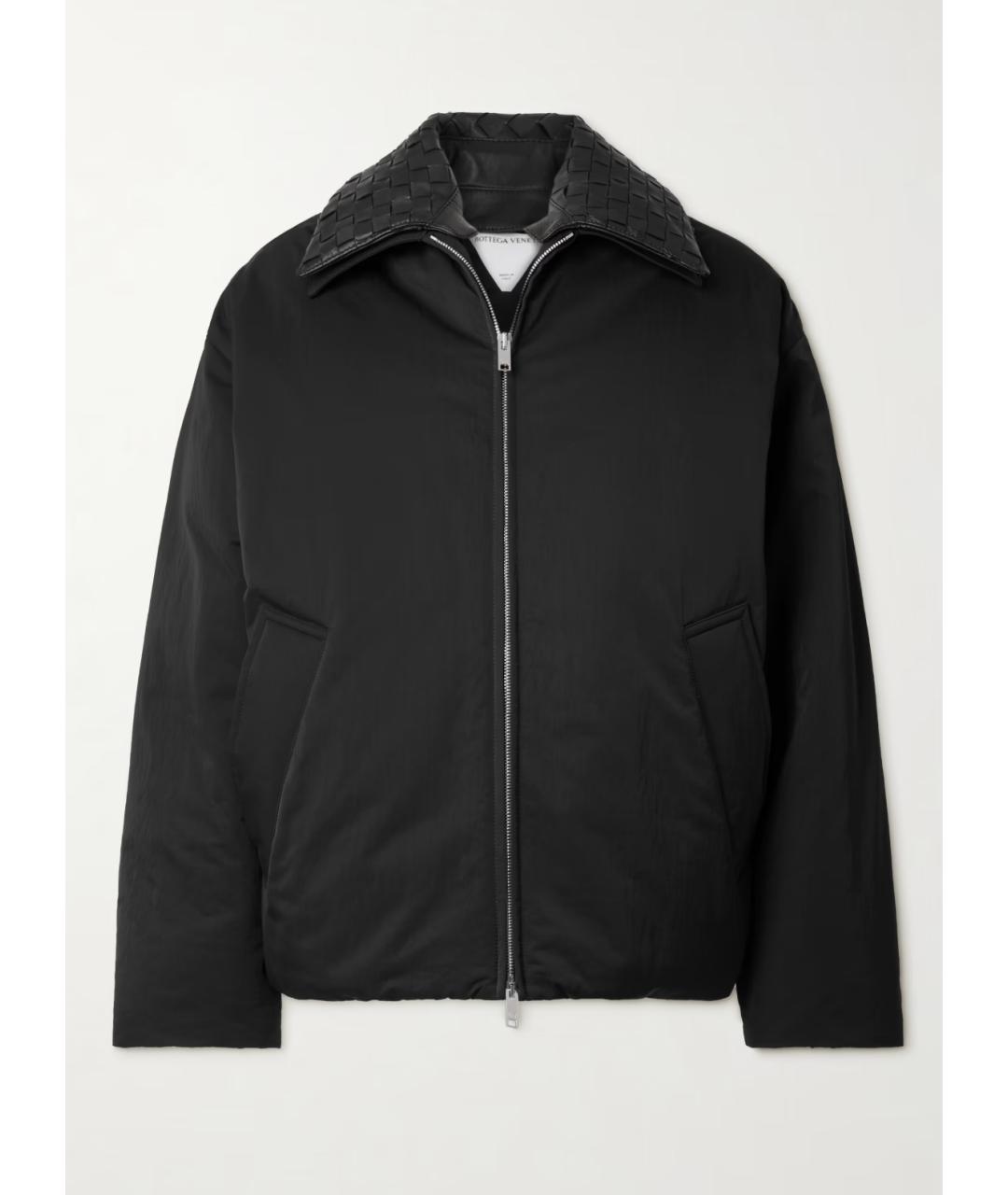 BOTTEGA VENETA Черная полиамидовая куртка, фото 7