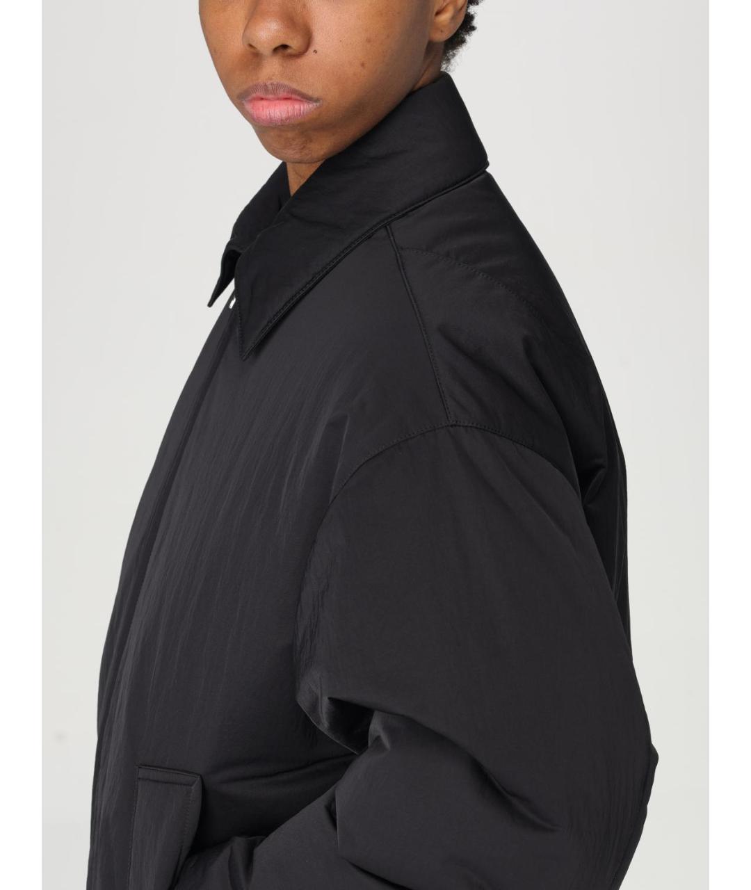 BOTTEGA VENETA Черная полиамидовая куртка, фото 6