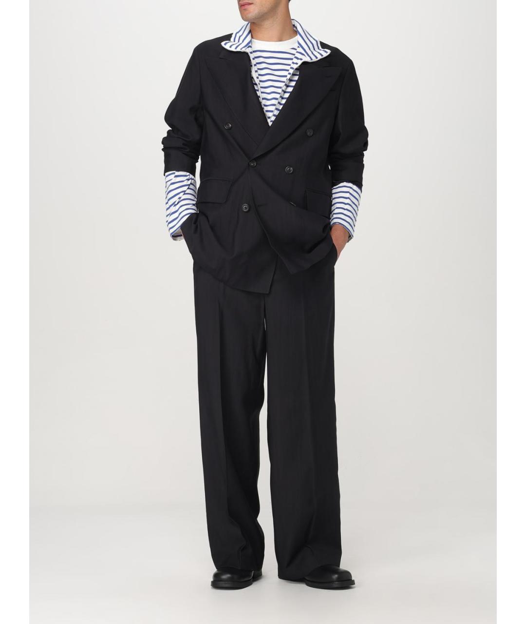 OUR LEGACY Синяя хлопковая футболка, фото 2