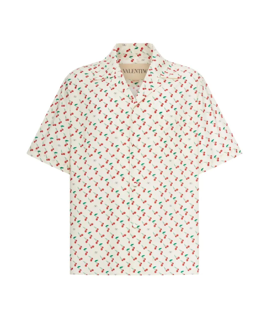 VALENTINO Мульти хлопковая кэжуал рубашка, фото 1