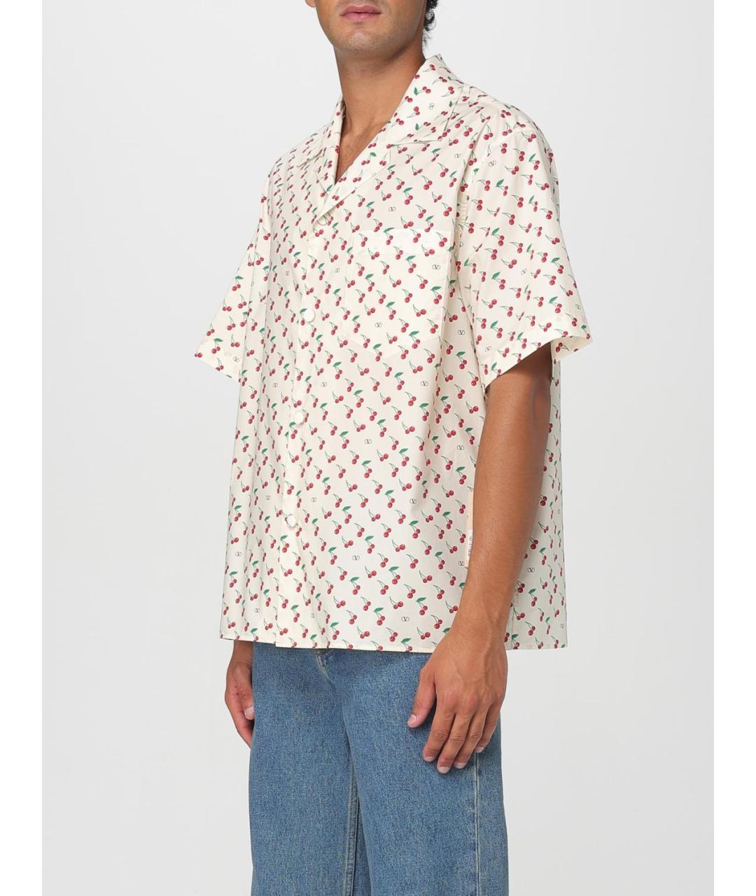 VALENTINO Мульти хлопковая кэжуал рубашка, фото 5