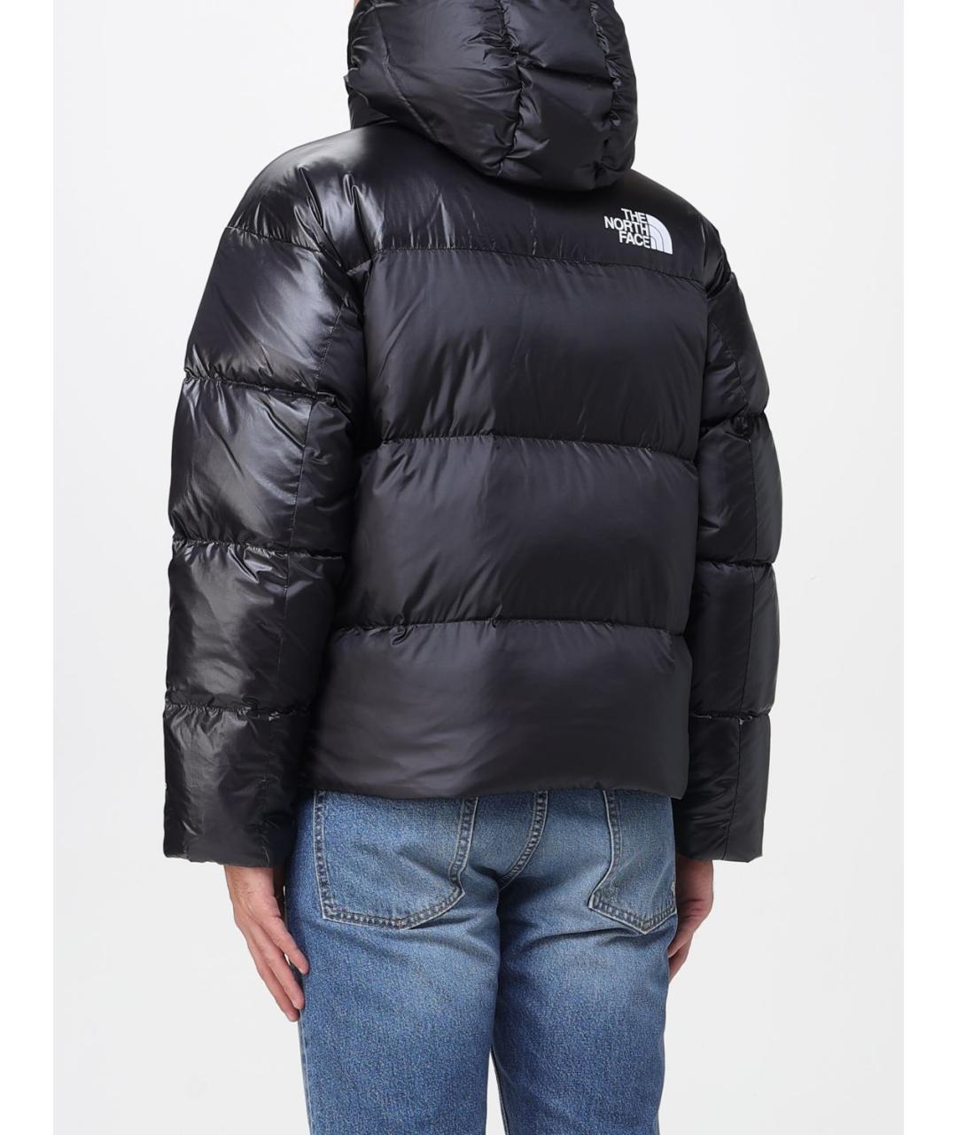 THE NORTH FACE Черный полиамидовый пуховик, фото 2