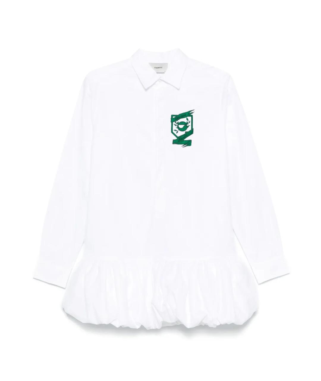 COPERNI Белое хлопковое повседневное платье, фото 1