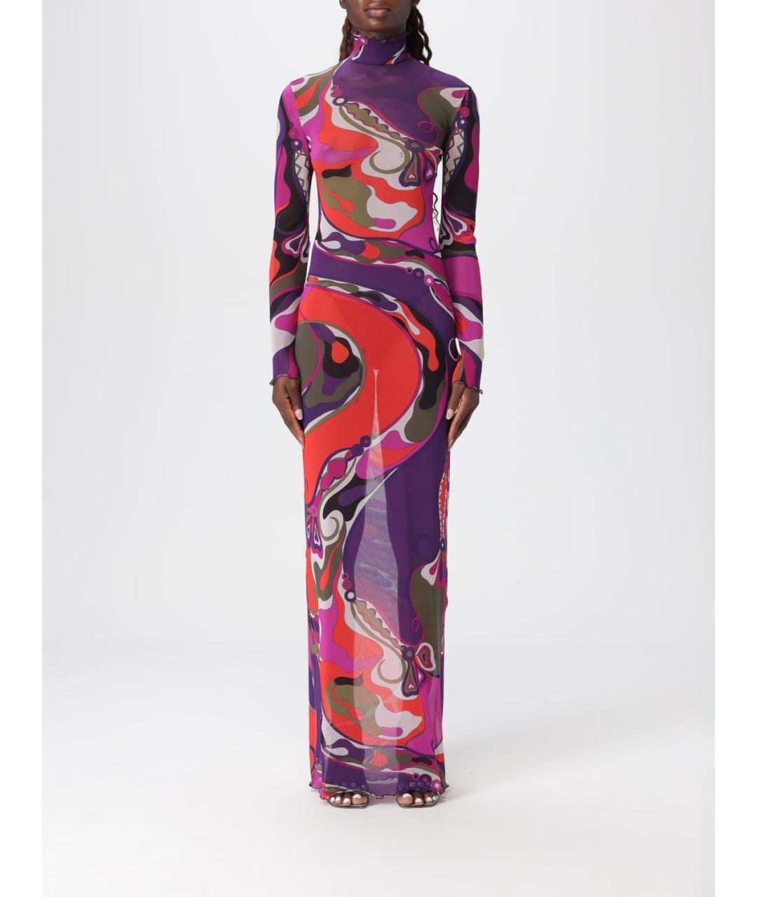 PUCCI Мульти платье, фото 5