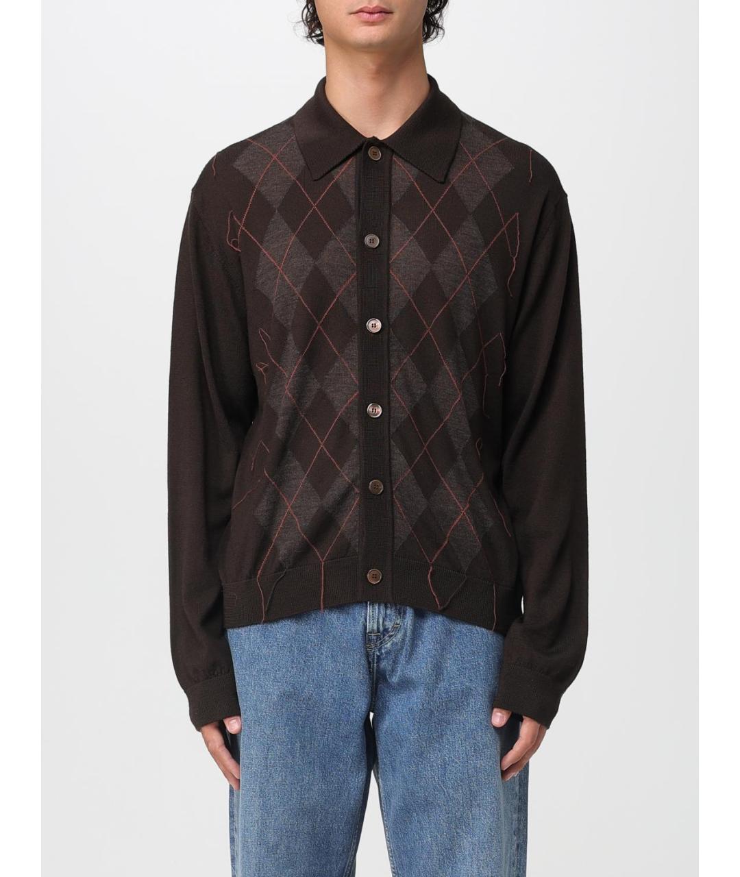 OUR LEGACY Коричневый джемпер / свитер, фото 2