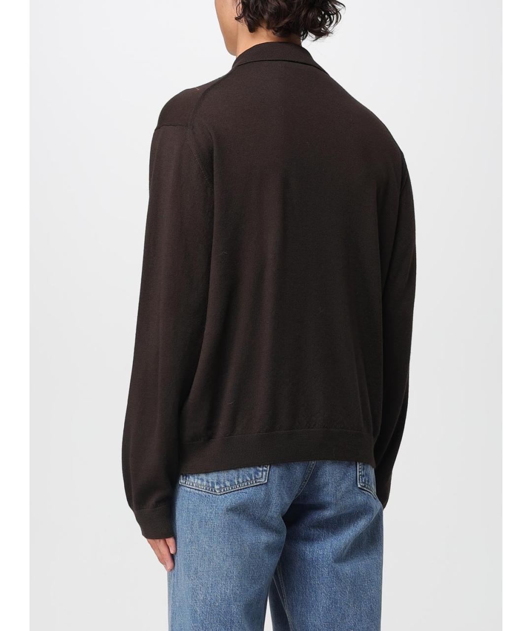 OUR LEGACY Коричневый джемпер / свитер, фото 4
