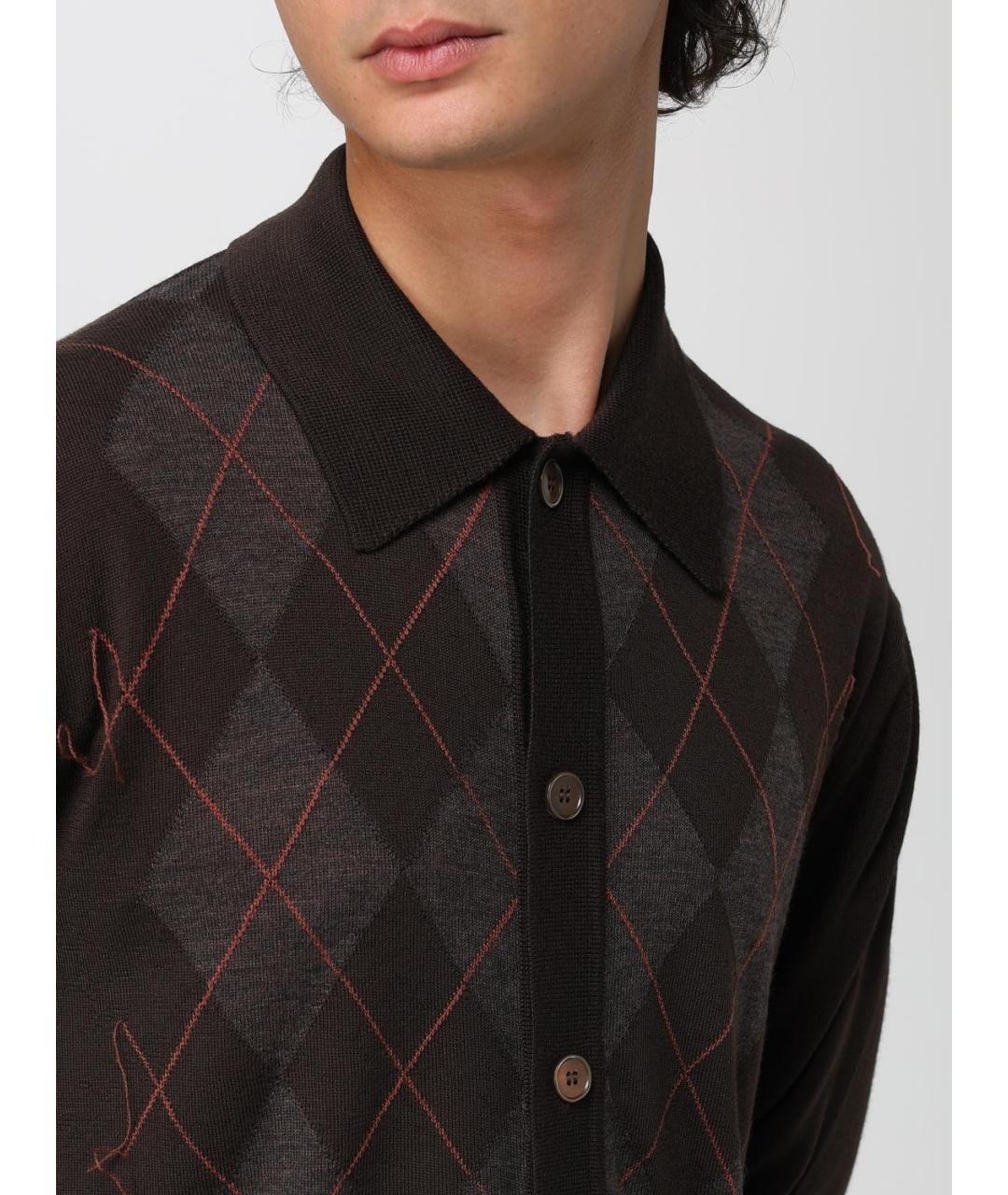 OUR LEGACY Коричневый джемпер / свитер, фото 6