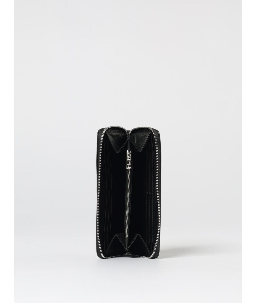 ZADIG & VOLTAIRE Черный кожаный кошелек, фото 2