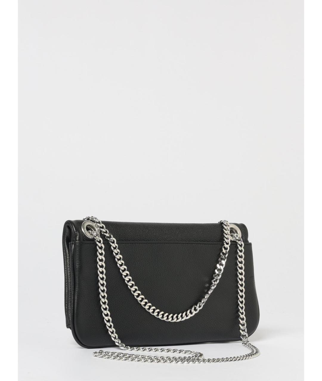 ZADIG & VOLTAIRE Черная кожаная сумка через плечо, фото 2