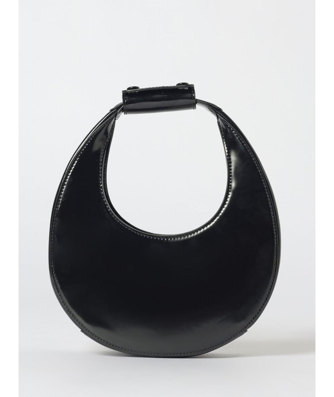 STAUD Черная кожаная сумка через плечо, фото 4