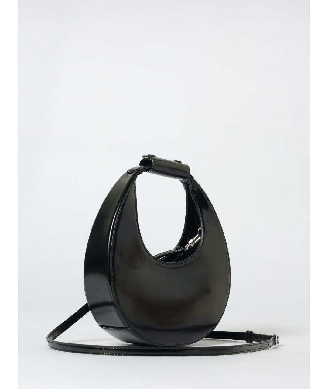 STAUD Черная кожаная сумка через плечо, фото 2