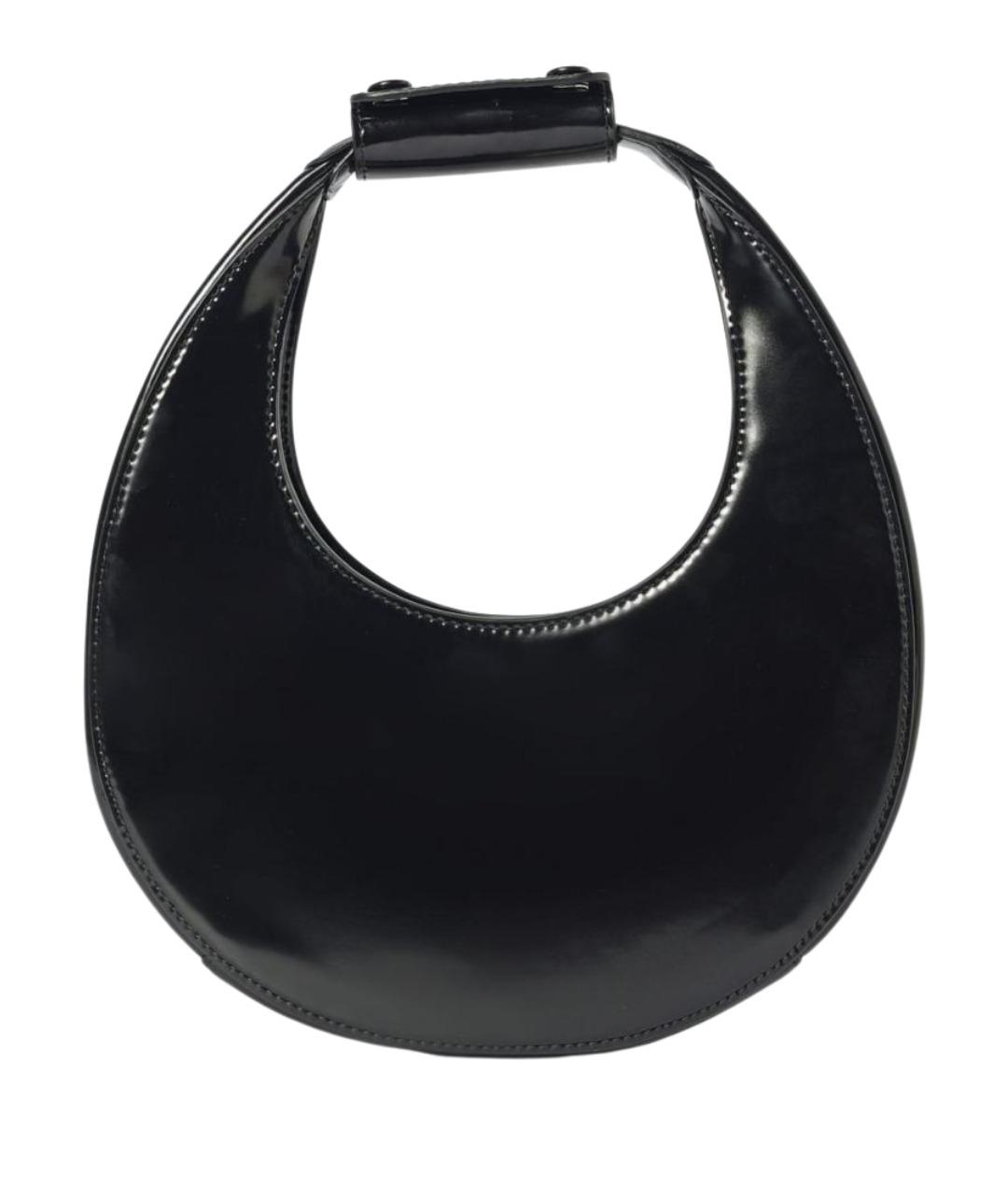 STAUD Черная кожаная сумка через плечо, фото 1