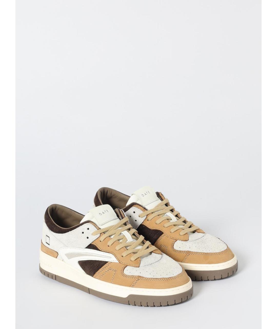 D.A.T.E. Бежевые низкие кроссовки / кеды, фото 2