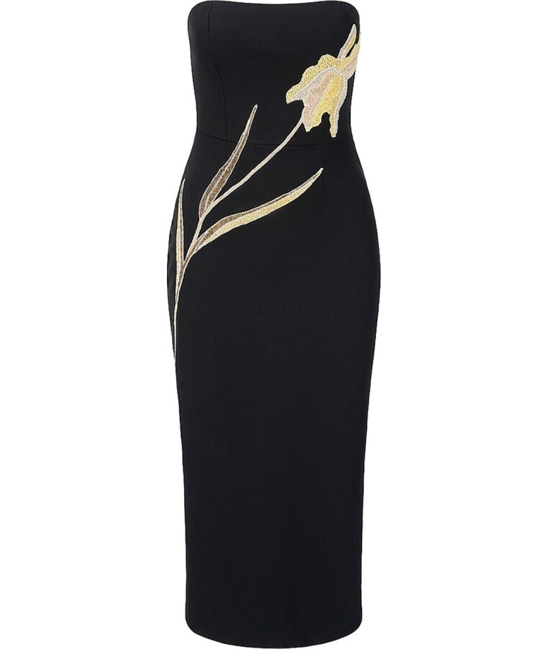 STAUD Фиолетовое вискозное вечернее платье, фото 1