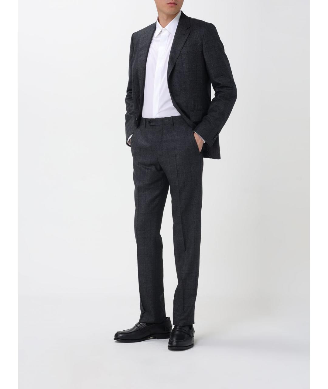 ZEGNA Белая хлопковая классическая рубашка, фото 2