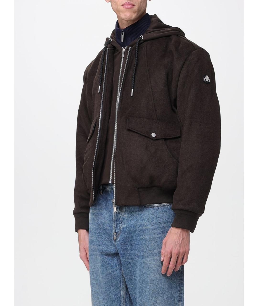 MOOSE KNUCKLES Коричневая куртка, фото 4