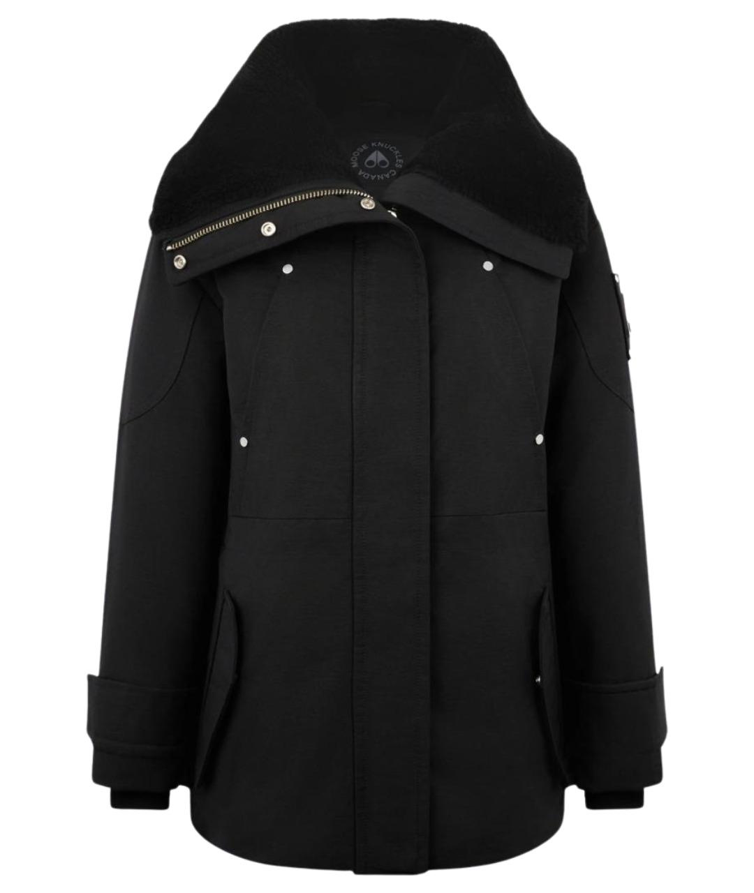 MOOSE KNUCKLES Черная хлопковая парка, фото 1