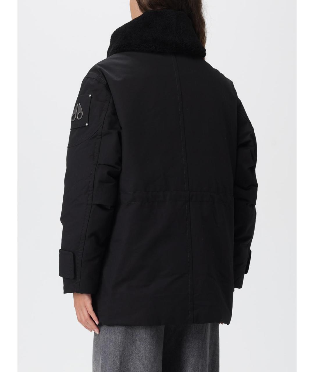 MOOSE KNUCKLES Черная хлопковая парка, фото 3