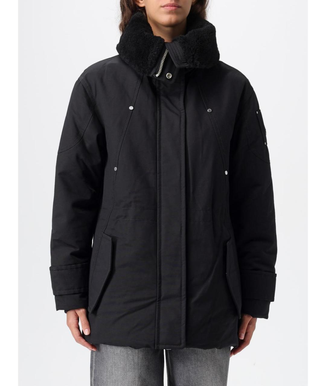 MOOSE KNUCKLES Черная хлопковая парка, фото 2