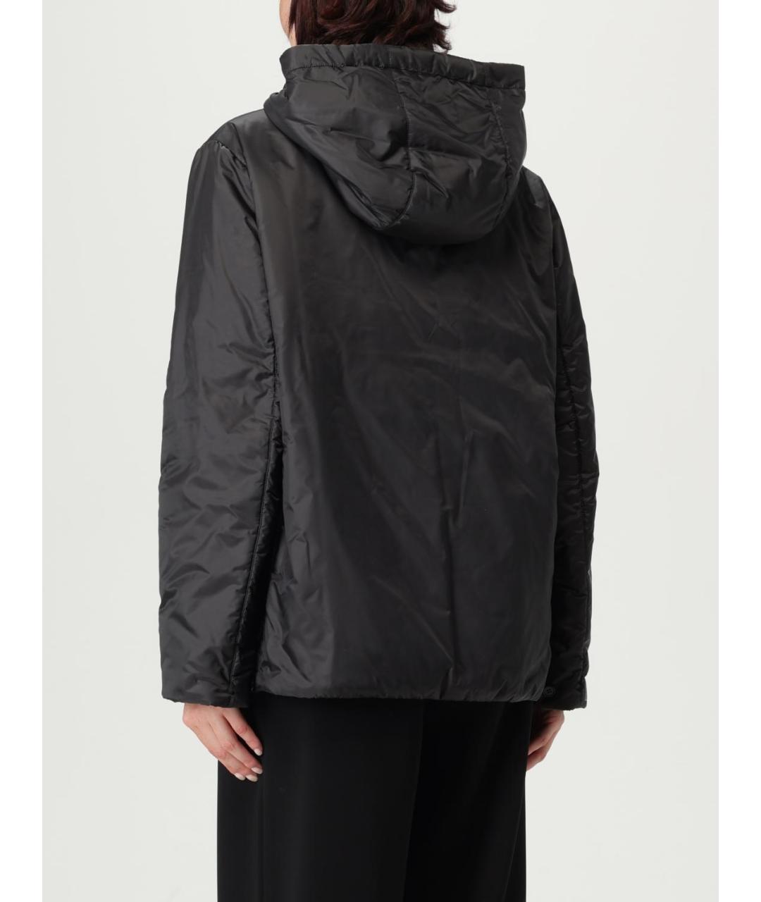 MAX MARA Черная полиэстеровая куртка, фото 3