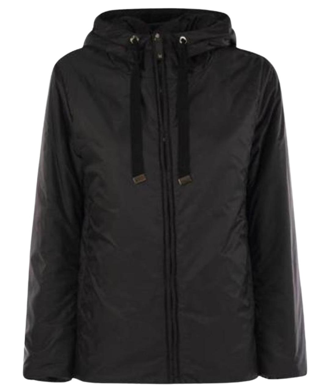 MAX MARA Черная полиэстеровая куртка, фото 1