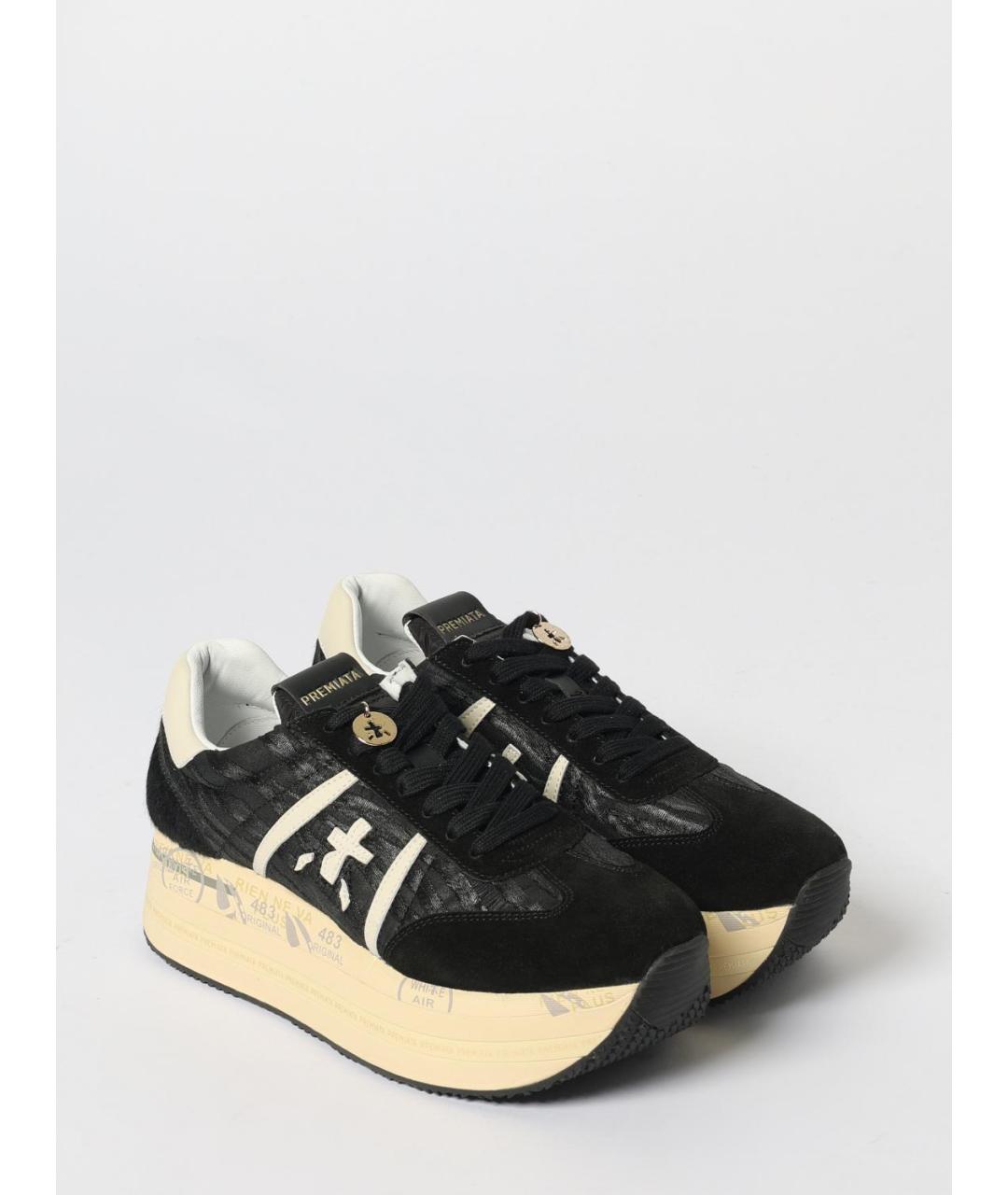 PREMIATA Черные кроссовки, фото 2
