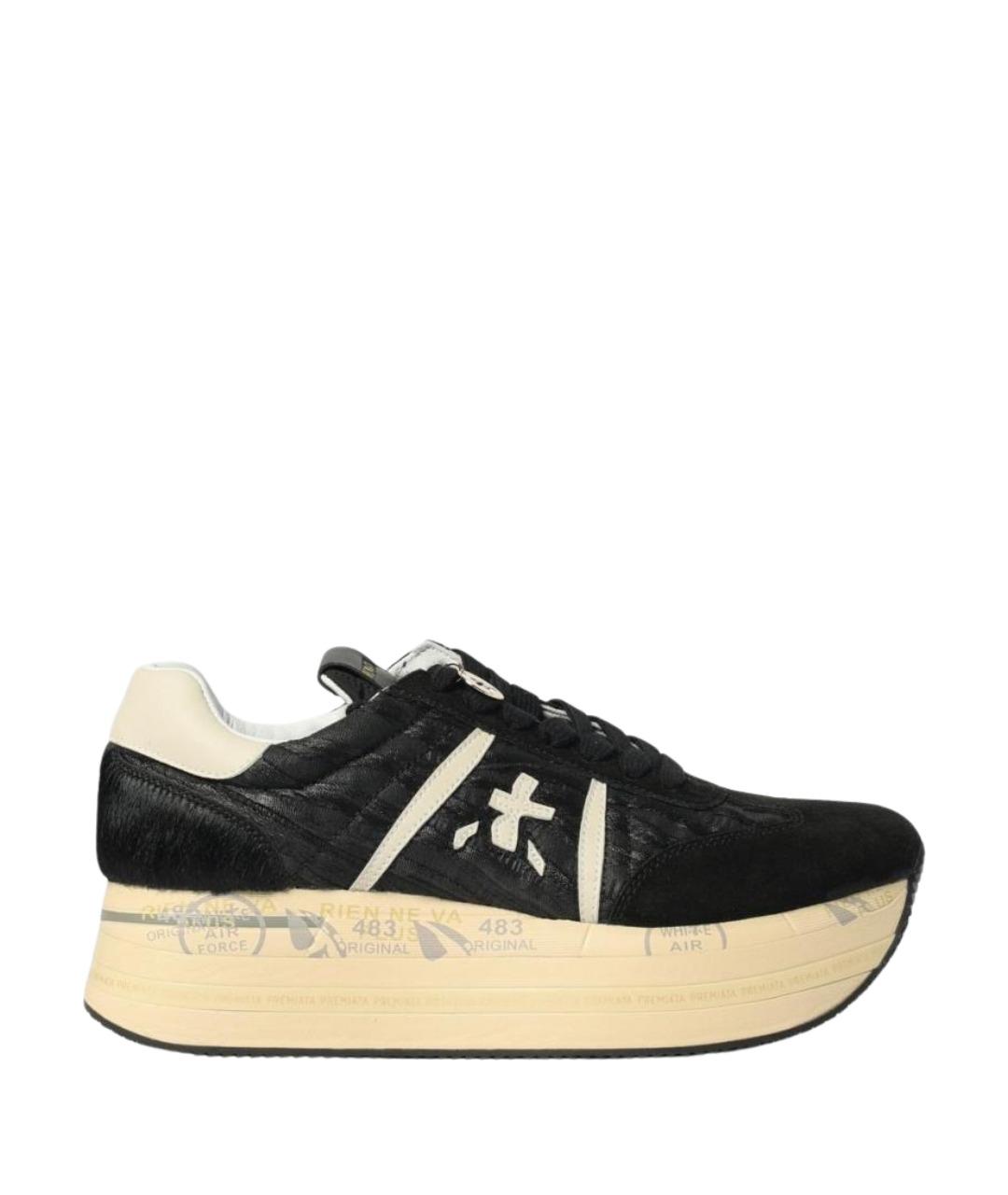 PREMIATA Черные кроссовки, фото 1