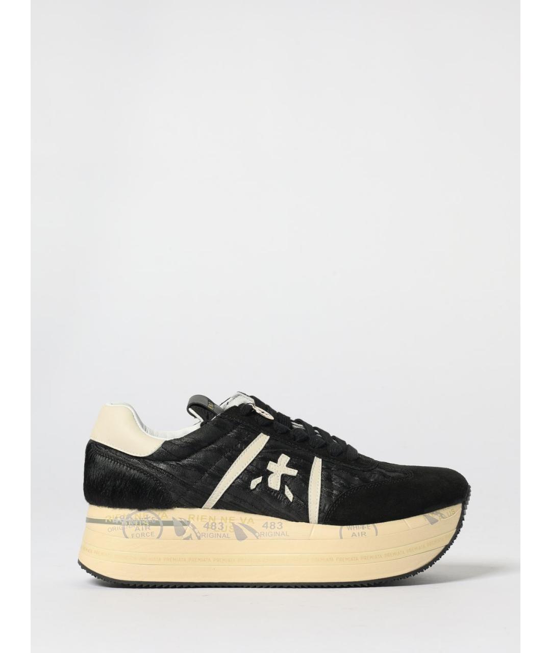 PREMIATA Черные кроссовки, фото 4