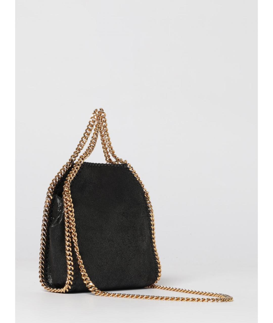 STELLA MCCARTNEY Черная сумка тоут из искусственной кожи, фото 3